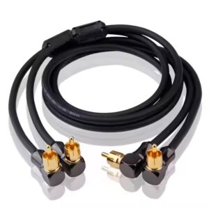 RCA Audio Cable 2 RCA to 2 RCA 24K Gold Plated