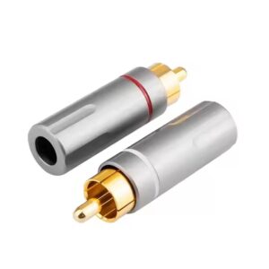 Pure Copper Gold Plating Audio RCA Cables