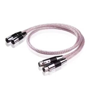 2 XLR Cable 3 Pin Female/male Hifi Microphone Cable