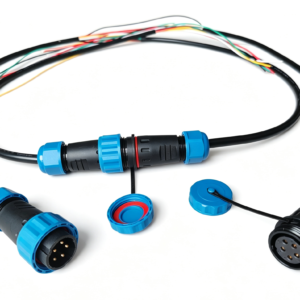 IP68 outdoor waterproof cable supports customized length.